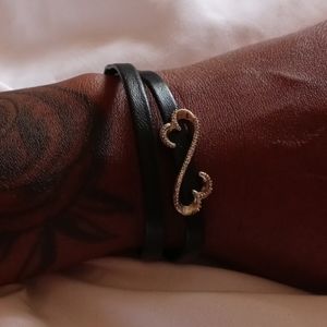 New leather bracelet